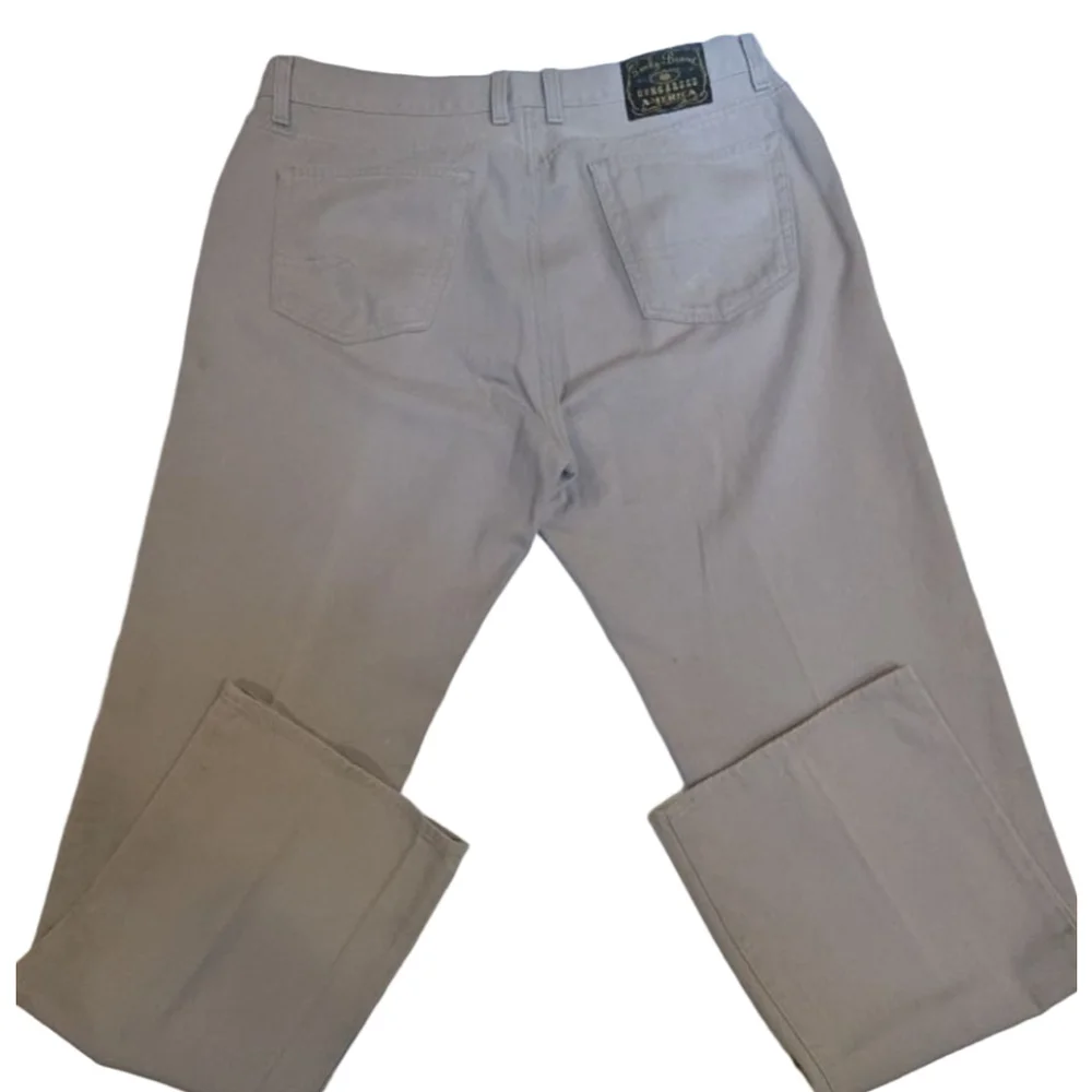 Men's Lucky Brand Beige Classic Fit Dungarees Waist 36 x 34